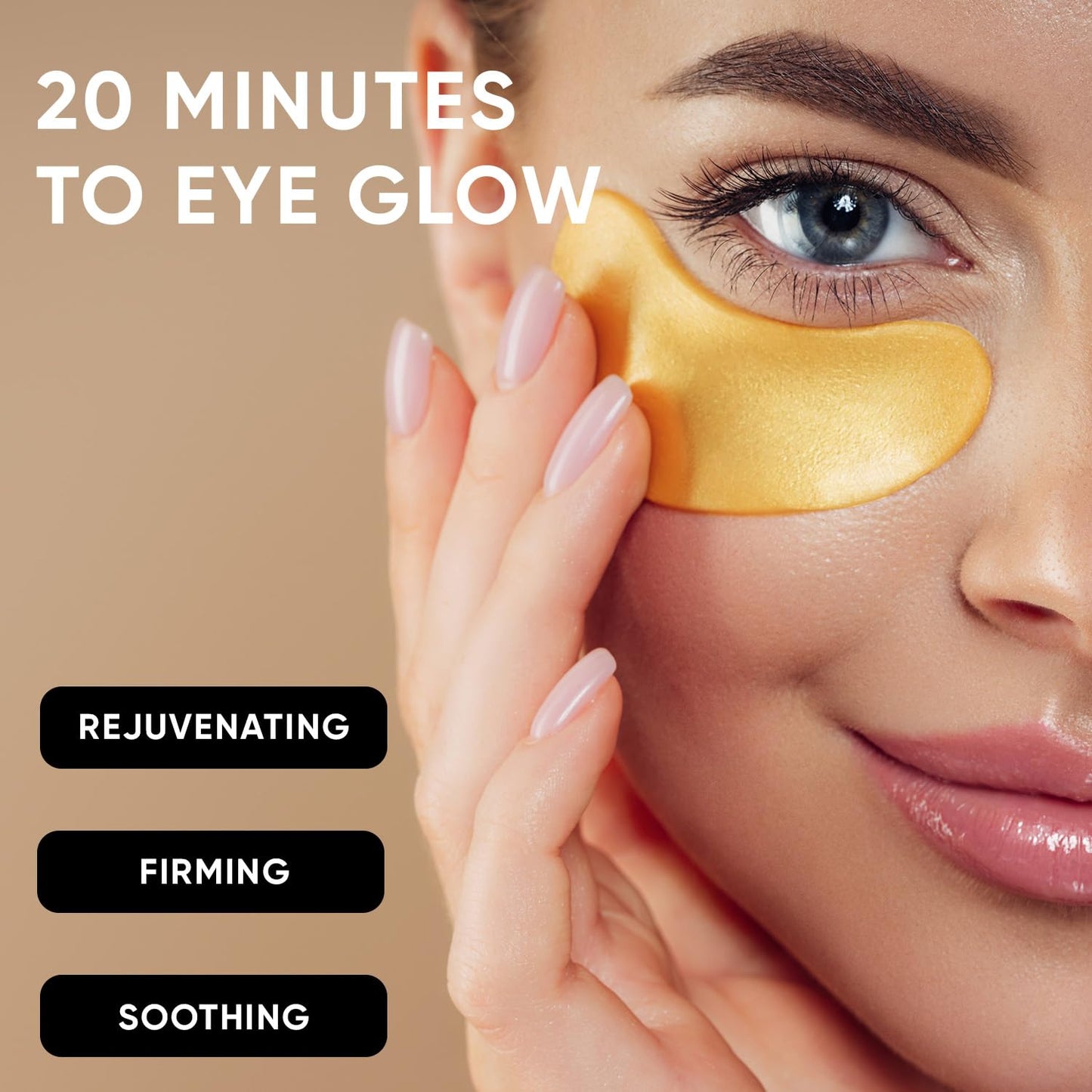 Under Eye Patches (20 Pairs) - Eye Patches For Puffy Eyes And Dark Circles - Under Eye Mask For Beauty & Personal Care - Under Eye Mask Amino Acid Beauty and Personal Care CÉLOR