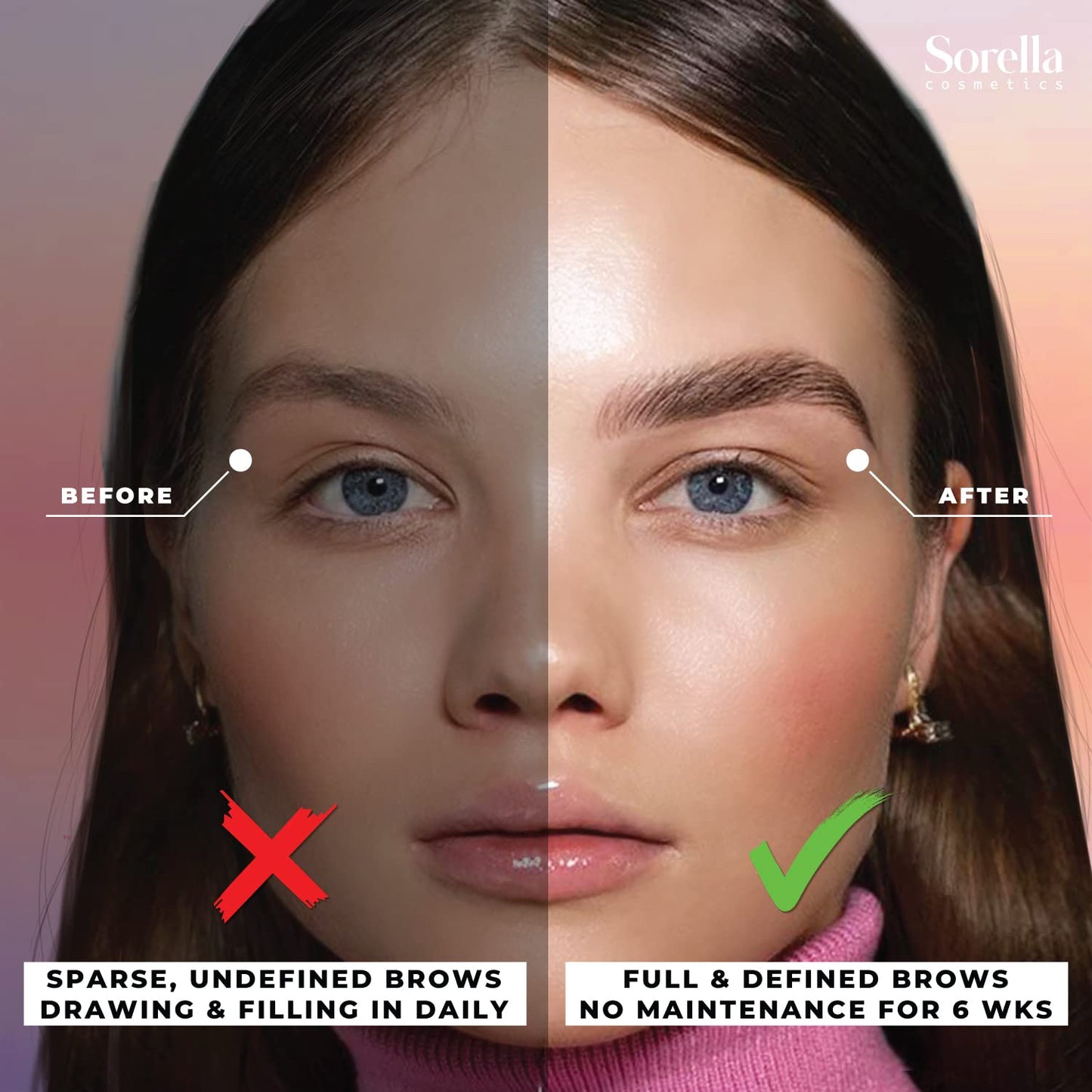 Brow Lamination Kit | Professional Eyebrow Lamination Kit | DIY At Home Keratin Brow Lift Kit for Fuller, Thicker Brows | Easy to Use, Long Lasting |