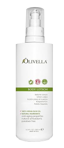 Olivella 2074IN Virgin Olive Oil Body Lotion, 16.9 Oz