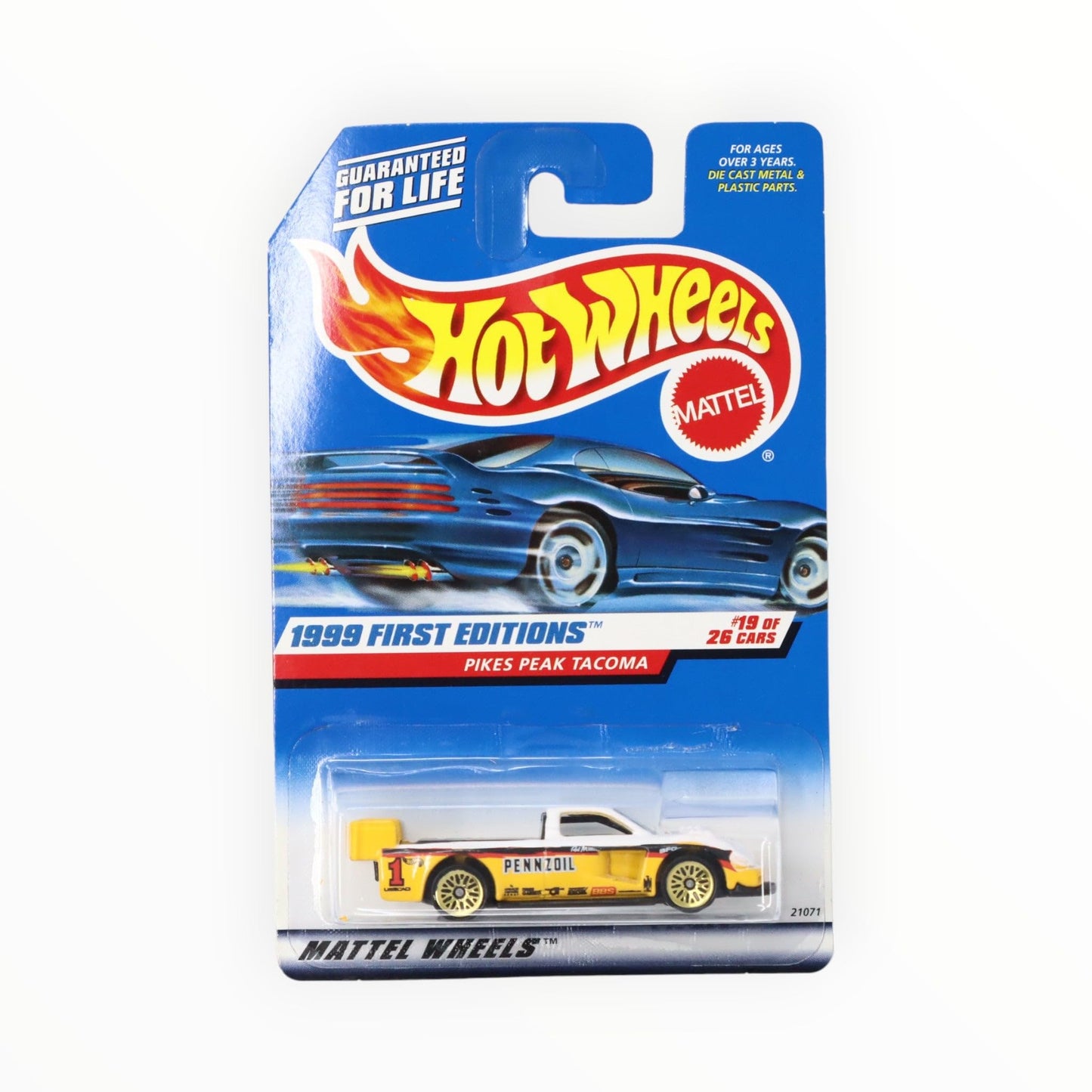 Hot Wheels Pikes Peak Tacoma - 1999 1st Editions #19 of 26 Vehicles Collector #924