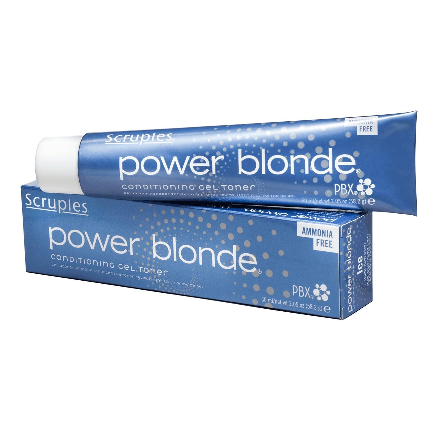 Scruples Power Blonde Conditioning Gel Toner, Mist Blue Fashion Base, 2.05 Ounce