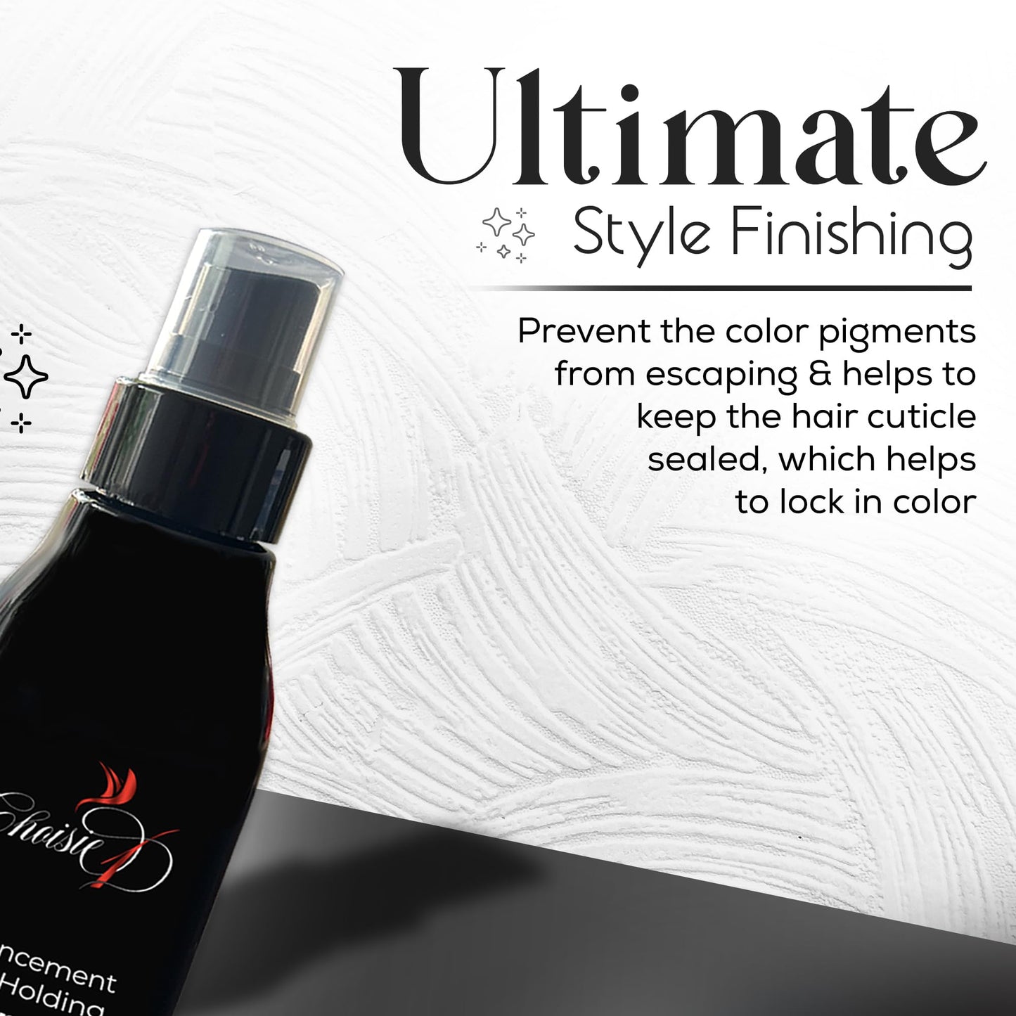 CHOISIE1 Color Enhancement Holding Spray - Strong Setting Lock and Color Enhancer for Barbers
