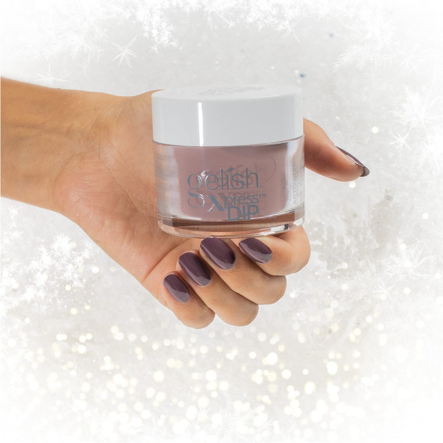 Gelish Xpress Dip Powder Nail Manicure - Be My Sugarplum, 1.5 oz Beauty & Personal Care Gelish