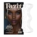 Fazit Silver Speckles - Glitter Freckle Makeup Patches - Shimmering Faux Freckles & Body Glitter - Waterproof, Long-Lasting Instant Glamour