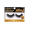i-ENVY Luxury Mink collection 100% Real Mink (1 PACK, 6i-ENVY False Lashes Luxury Mink Collection Eyelashes 100% Real Mink Glamorous Eye Look Lashes