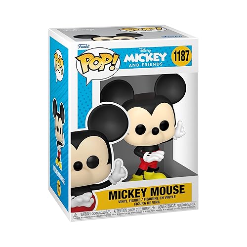 Funko POP! Disney: Classics - Mickey Mouse - Collectable Vinyl Figure - Gift Idea - Official Merchandise - for Kids & Adults - Movies Fans - Model…