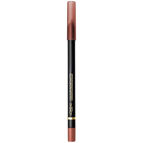 L’Oréal Paris Cosmetics Color Riche Matte Lip Liner, Matte-stermind, 0.04 Ounce