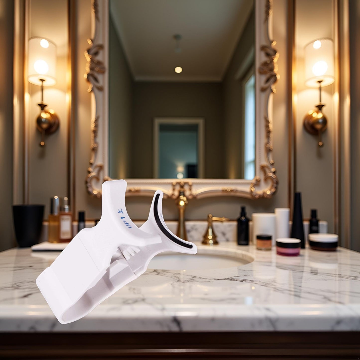 White False Eyelashes Clip- 5g Portable Magnetic Eyelash Applicator SetApplicator Magnetic Lashes Kit for Lounging, Home,Travel and Business Trips,…