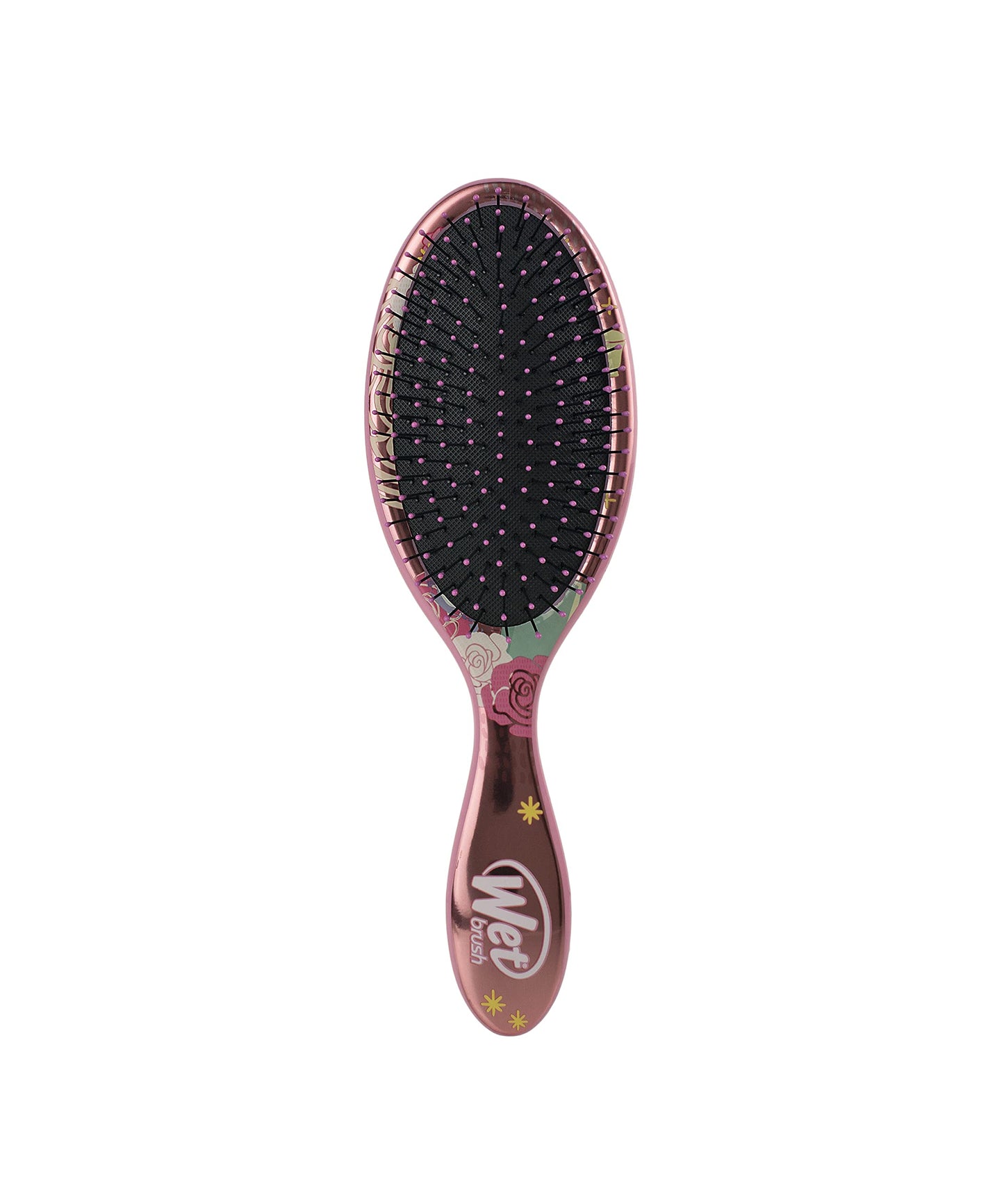 Wet Brush Disney Original Detangler Brush Princess Wholehearted - Rapunzel, Silver - All Hair Types - Ultra-Soft IntelliFlex Bristles Glide Through