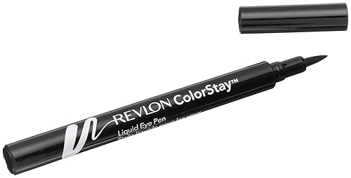 Revlon ColorStay Liquid Eye Pen, Blackest Black, 0.056 Ounces (Pack of 2)