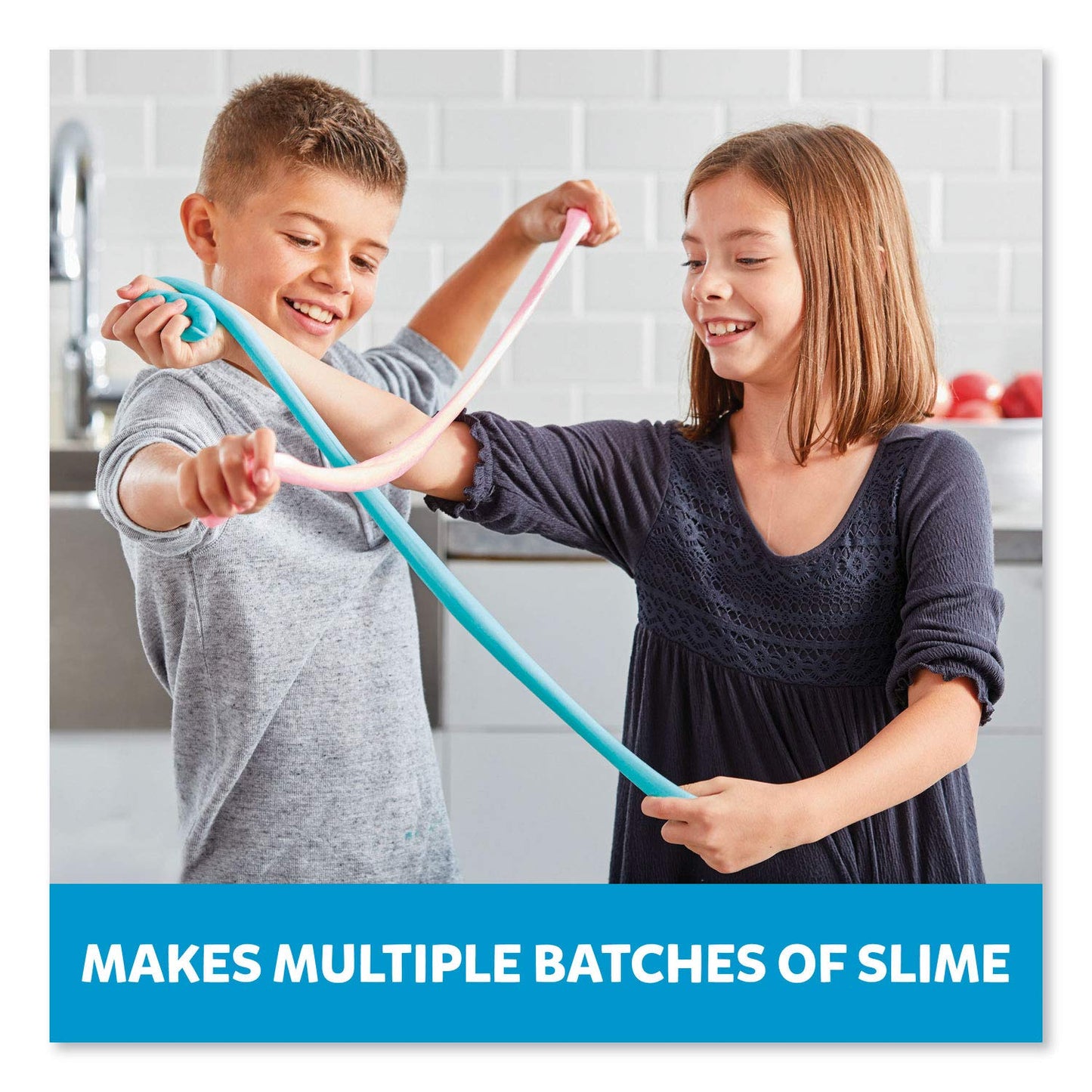 Elmer's Magical Liquid Slime Activator Solution Updated Formula for Double Slime Output Safe and Washable 1 Quart