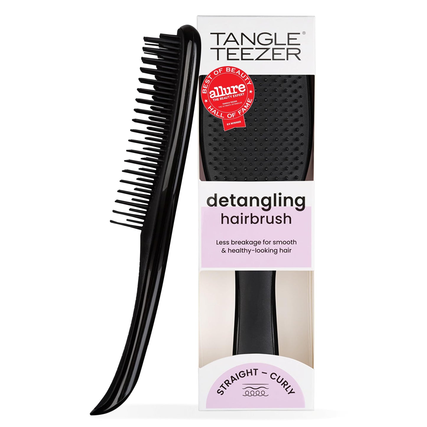 Tangle Teezer Ultimate Detangler Brush, Straight to Wavy, Liquorice Black Beauty and Personal Care TANGLE TEEZER