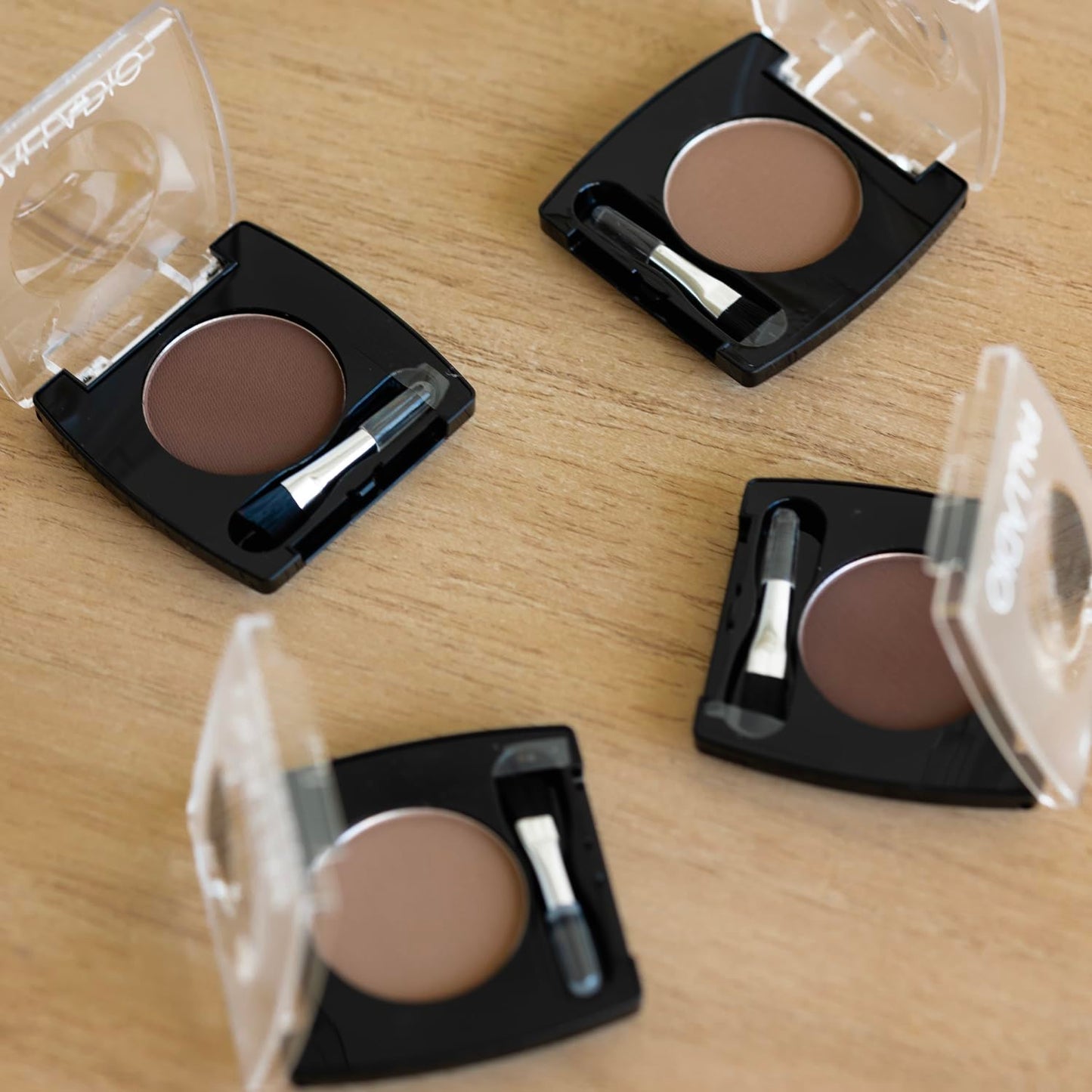 Palladio Brow Powder for Eyebrows, Soft and Natural Eyebrow Powder with Jojoba Oil & Shea Butter, Helps Enhance & Define Brows, Compact Size for Purse