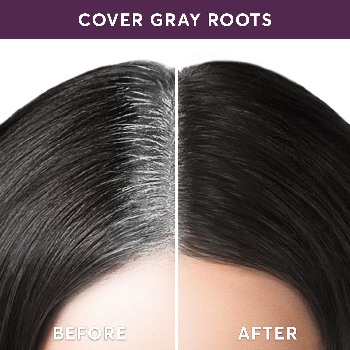 Madison Reed Root Touch Up + Brow Filler, Legno Black - Instant Gray Coverage, Fills Brows & Thinning Hairlines, Rain/Sweat/Pillow-Proof, Smart