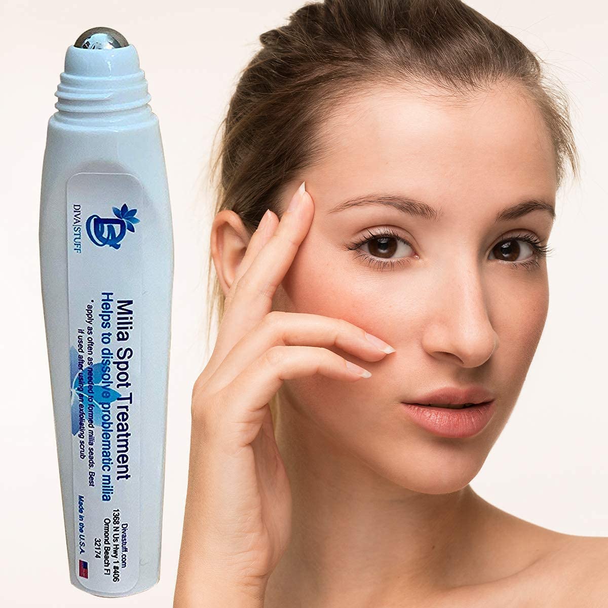 Diva Stuff, 2 Pack, Spot Treatment with Olive Squalene, Lactic Acid and More, Made in the USA