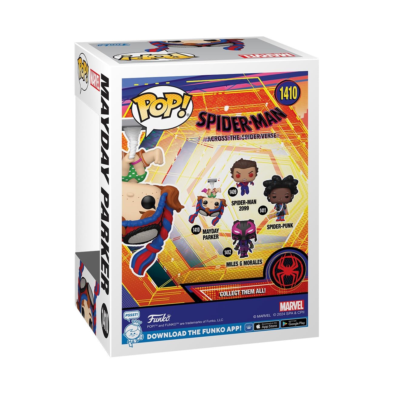 Funko POP! Marvel: Spider-Man Across The Spider-Verse - MayDay Parker - Collectable Vinyl Figure - Gift Idea - Official Merchandise - for Kids…