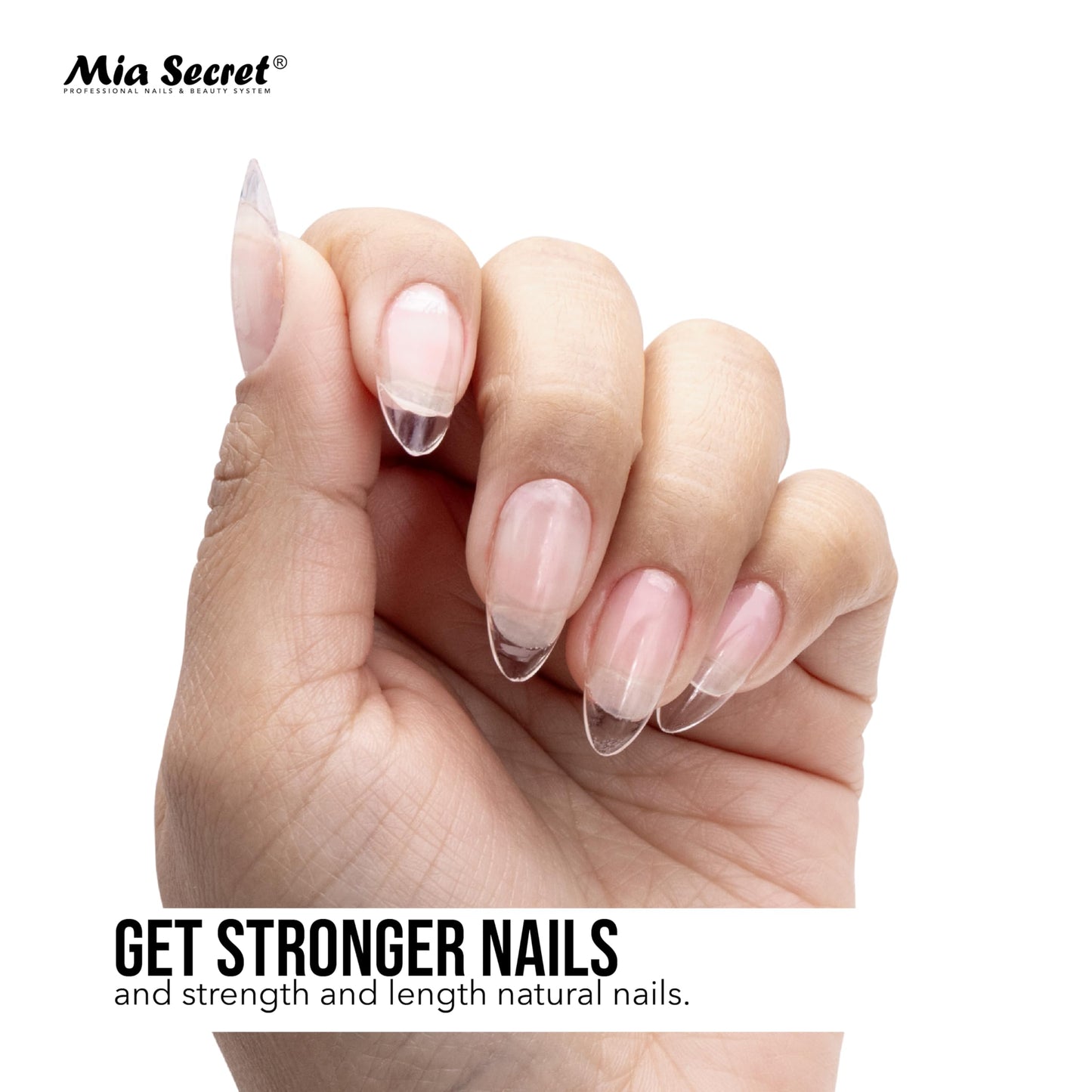 Mia Secret Rubber Base & Top Gel UV-LED topcoat for shiny nail finish Beauty & Personal Care Mia Secret