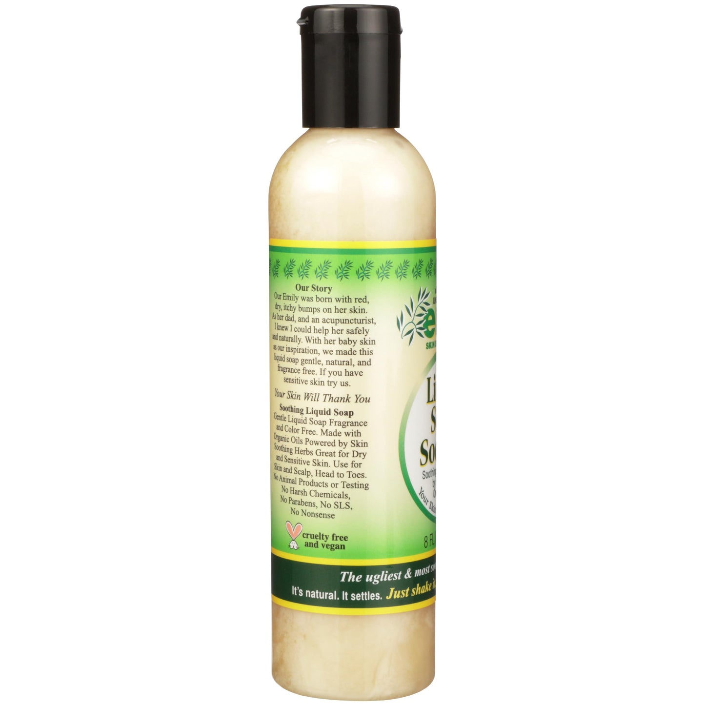 Emily, Soap Liquid Soother Organic, 8 Fl Oz