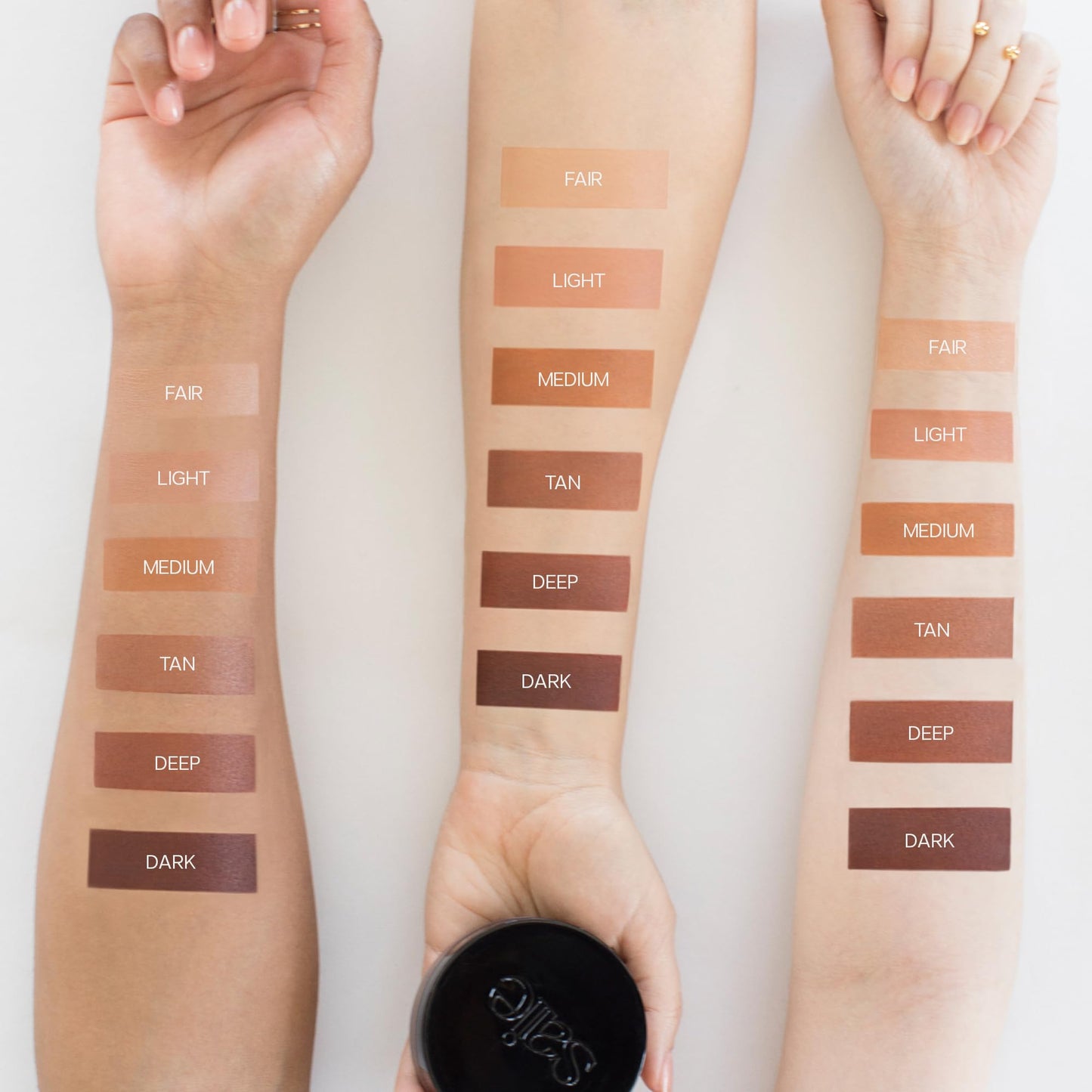 Saie Sun Melt Cream Bronzer - Buildable Balm Face Bronzer for Effortless Sculpting - Cream Contour Enriched with Vitamin C, Nourishing Skincare