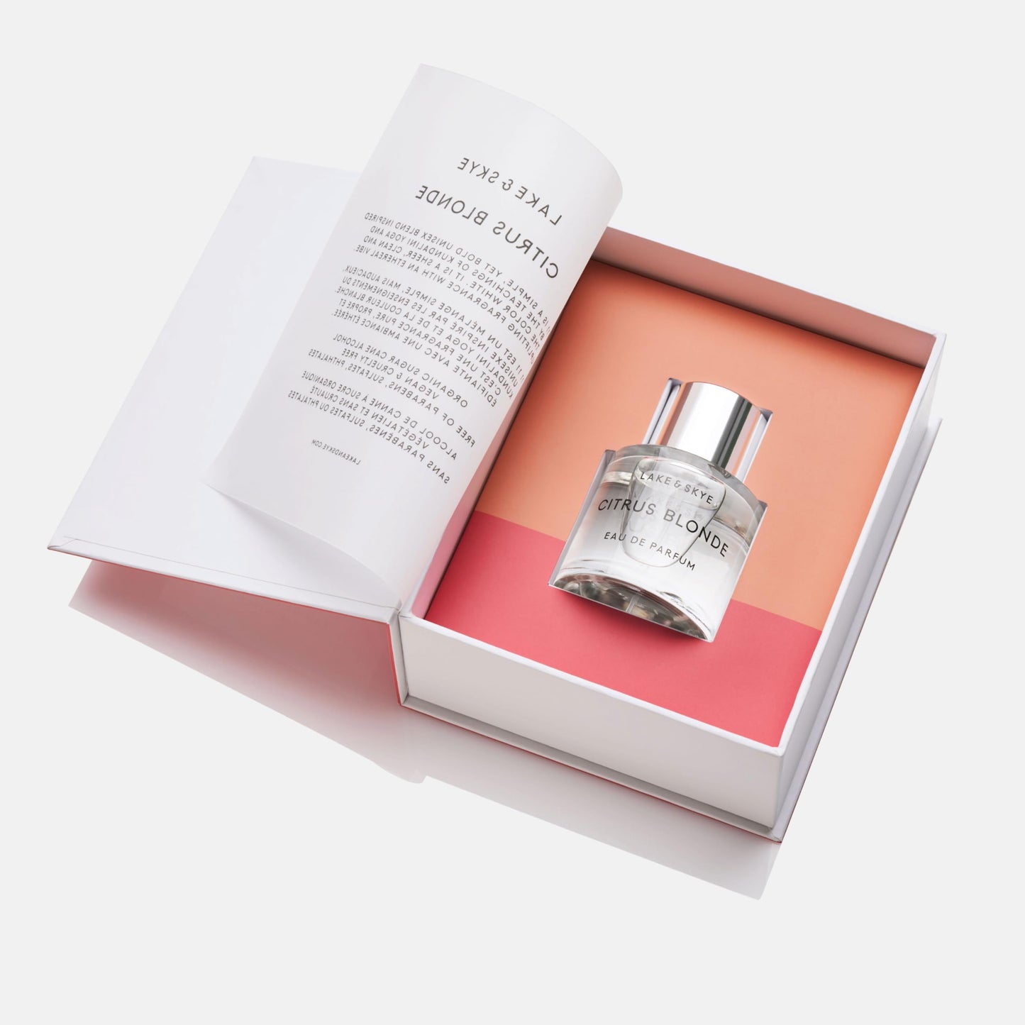 Lake & Skye Citrus Blonde 50mL Eau de Parfum - Long Lasting - Bergamont, Cedarwood, Floral, Fruity, Vegan, Paraben-Free, Cruelty-Free