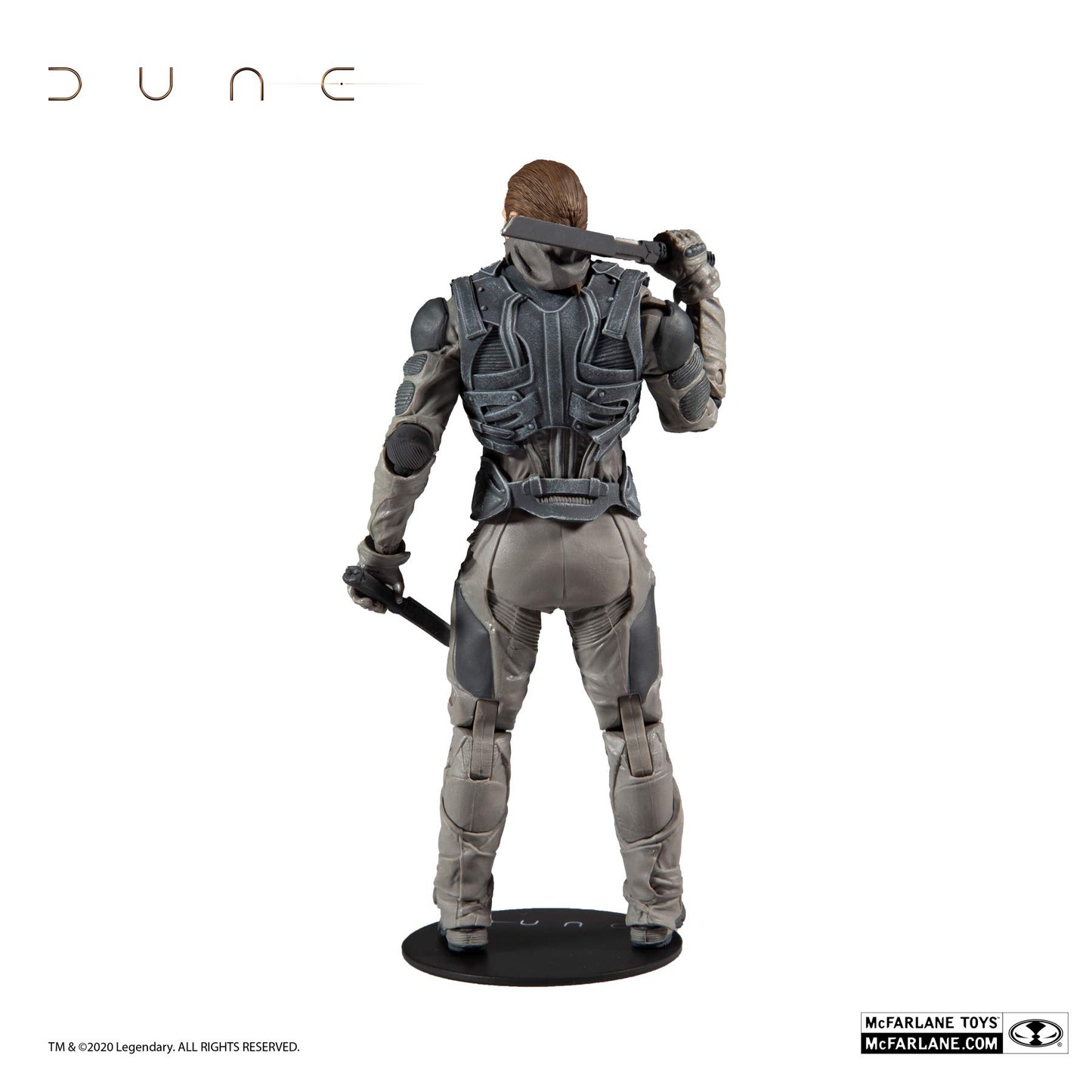 McFarlane Toys Dune Duncan Idaho 7-inch Action Figure with Build-A Glossu ‘Beast’ Rabban Figure Parts, Multicolor