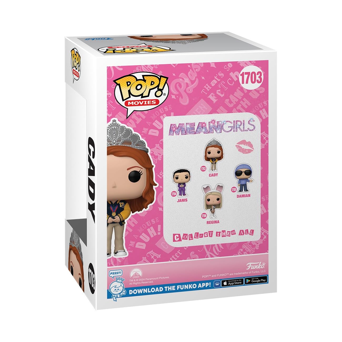 Funko POP Movies: Mean Girls - Cady - Collectable Vinyl Figure - Gift Idea - Official Merchandise - for Kids & Adults - Movies Fans - Model Figure…