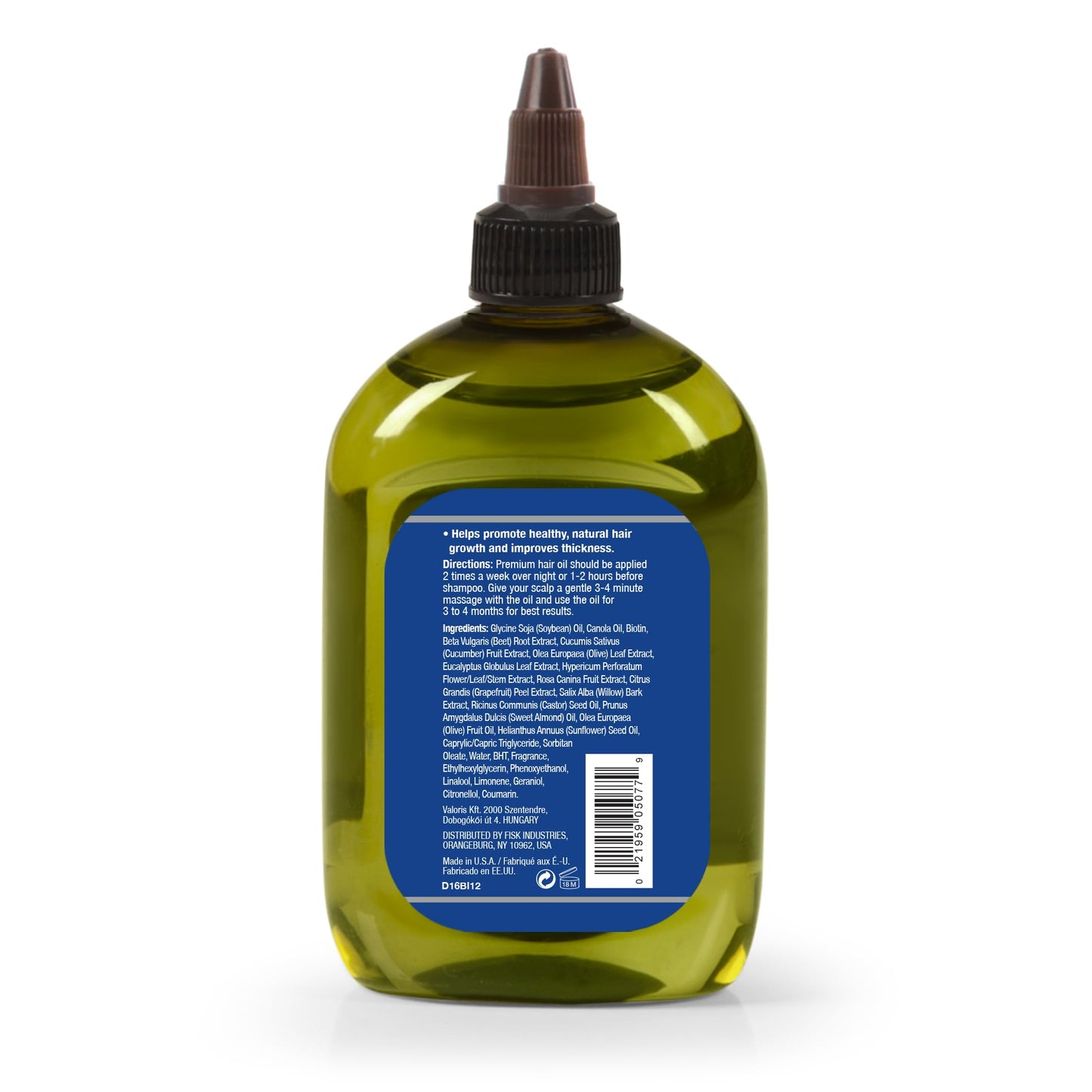 Difeel Biotin Premium Hair Oil - Large 12 oz.