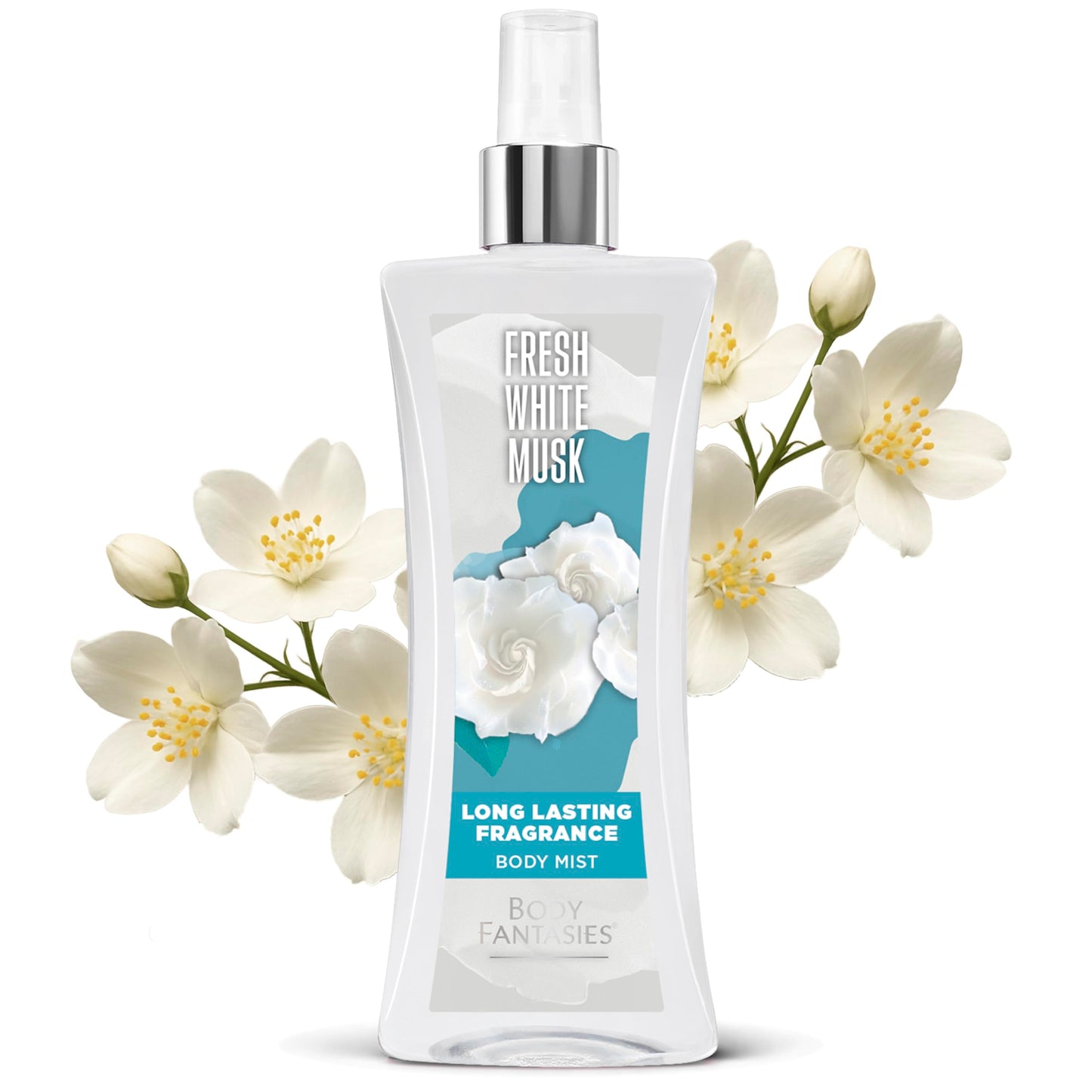 Body Fantasies Signature Fragrance Body Spray, Fresh White Musk, 8 fl oz (Pack of 2) Beauty & Personal Care Body Fantasies