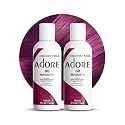 Adore Semi Permanent Hair Color (088 Magenta) (2 Pack) | Vegan & Cruelty-Free Purple Hair Dye | No Ammonia, No Peroxide, No Alcohol | 4 Fl Oz