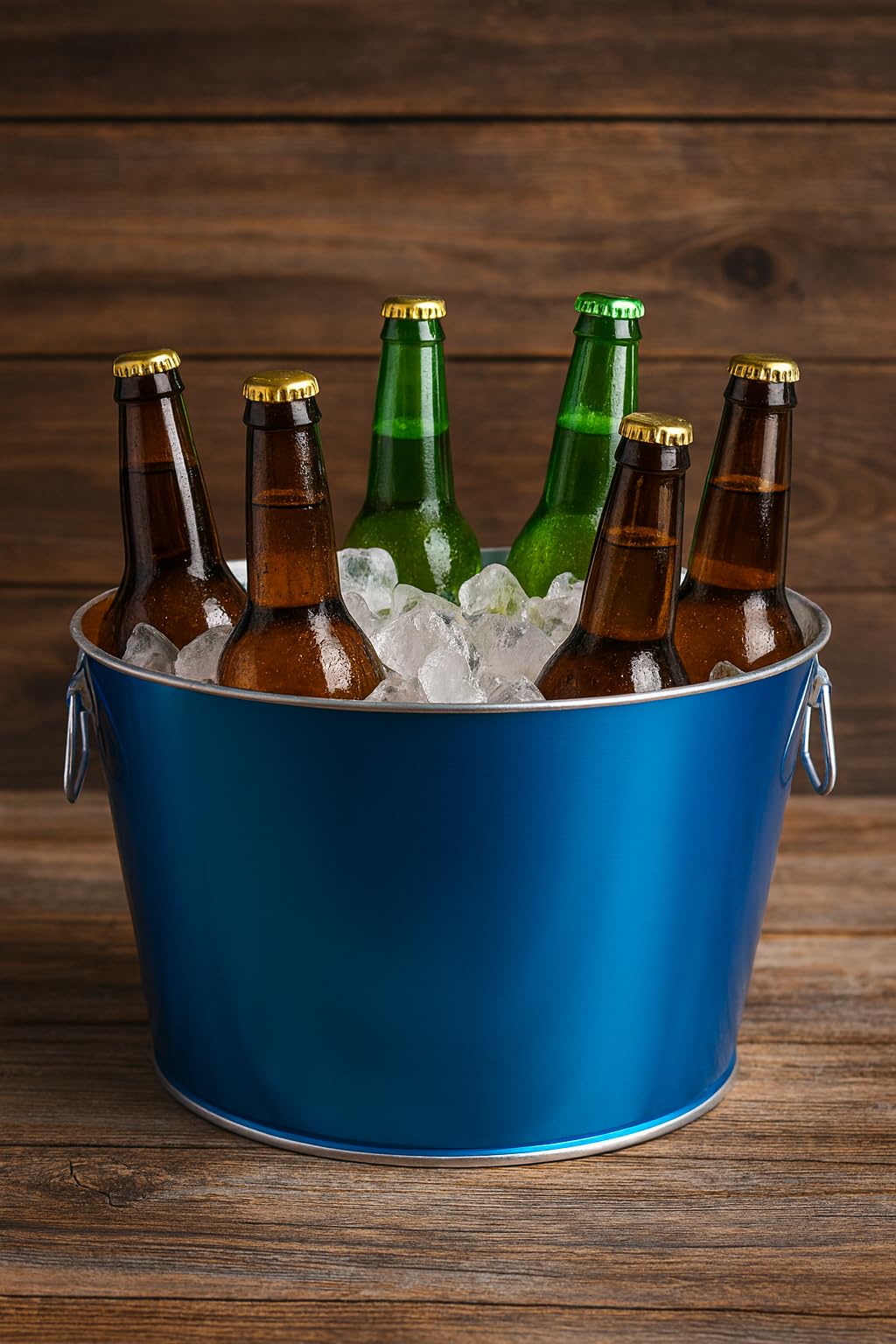 Behrens Blue 5 Gallon Round Steel Tub (1 Tub)