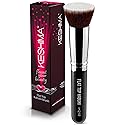 Flat Top Kabuki Foundation Brush By KESHIMA - Premium Makeup Brush for Liquid, Cream, and Powder - Buffing, Blending, and Face - 1.2" Top Diameter