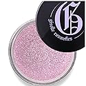 Giselle Cosmetics Silver Pink Mineral Loose Eyeshadow - Organic Sparkle and Shimmer Eyeshadow Palette - Highlighter Makeup with Light Pink, Purple