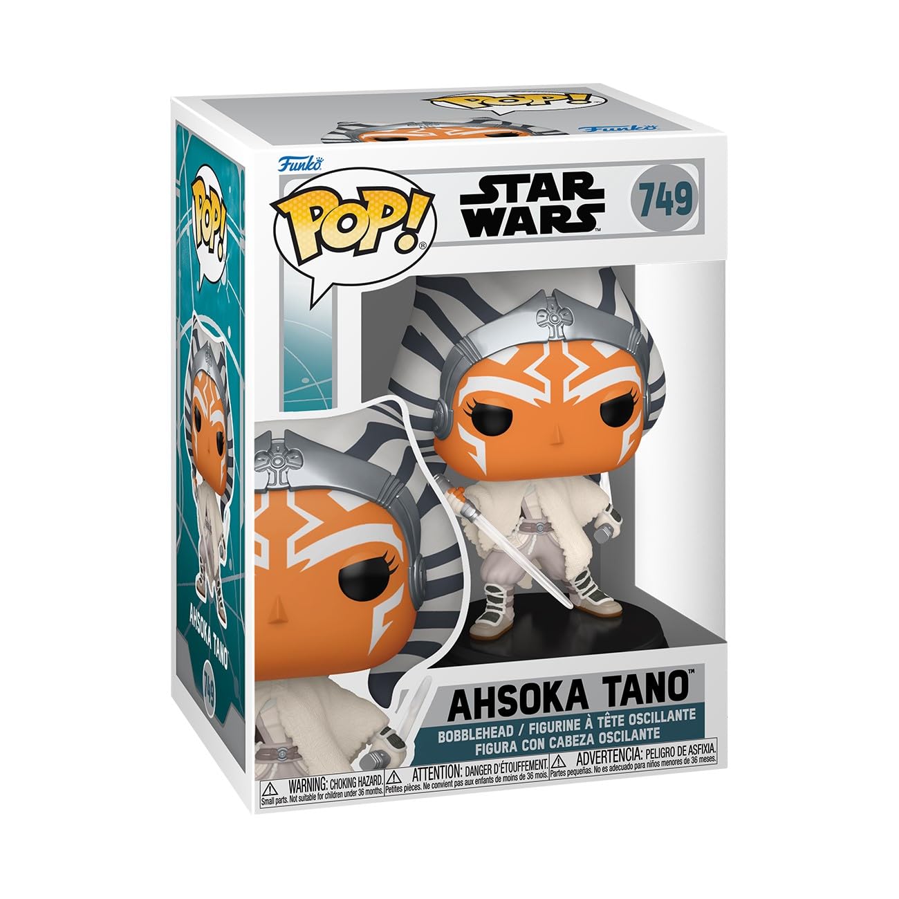 Funko POP Star Wars: Ahsoka Tano - Star Wars Ahsoka - Collectable Vinyl Figure - Gift Idea - Official Merchandise - for Kids & Adults - TV Fans…