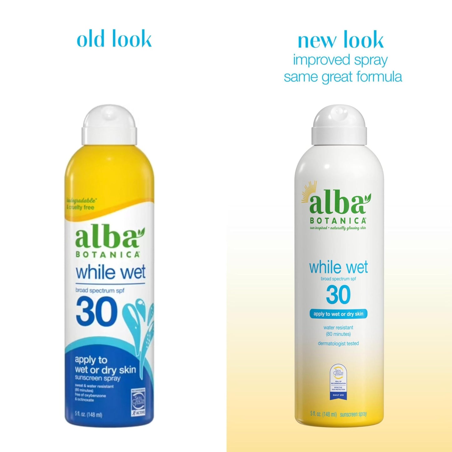Alba While Wet Sunscreen Spray SPF30, 5 Oz