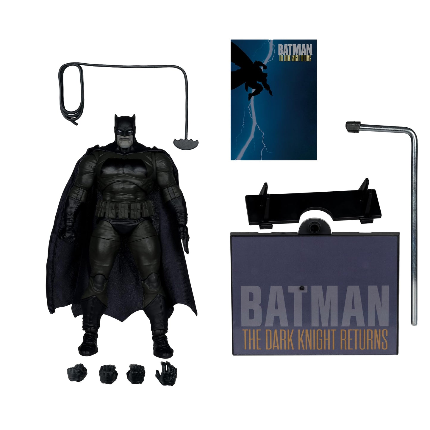 McFarlane Toys - DC Multiverse Batman (The Dark Knight Returns) 7in Action Figure, McFarlane Cover Recreations, Gold Label, Amazon Exclusive