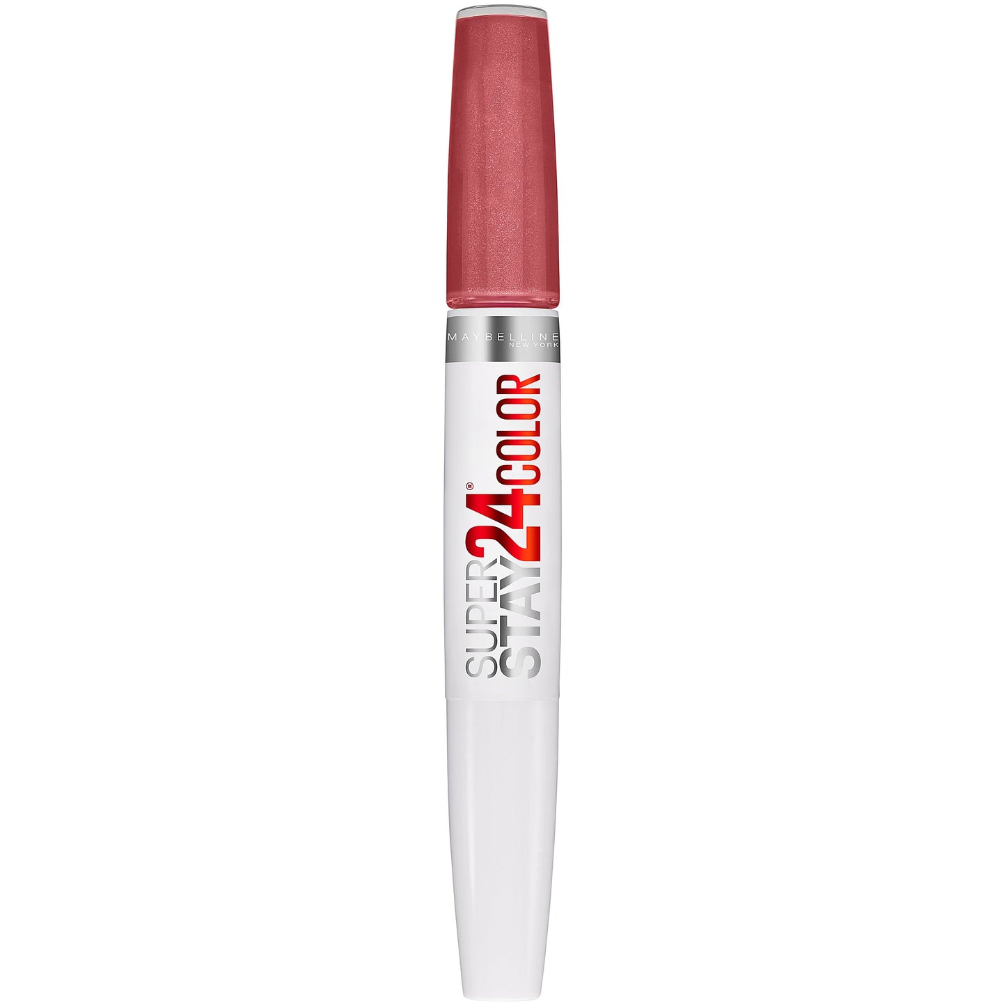 Maybelline SuperStay 24 2-Step Liquid Lipstick Makeup, Forever Chestnut, 1 kit
