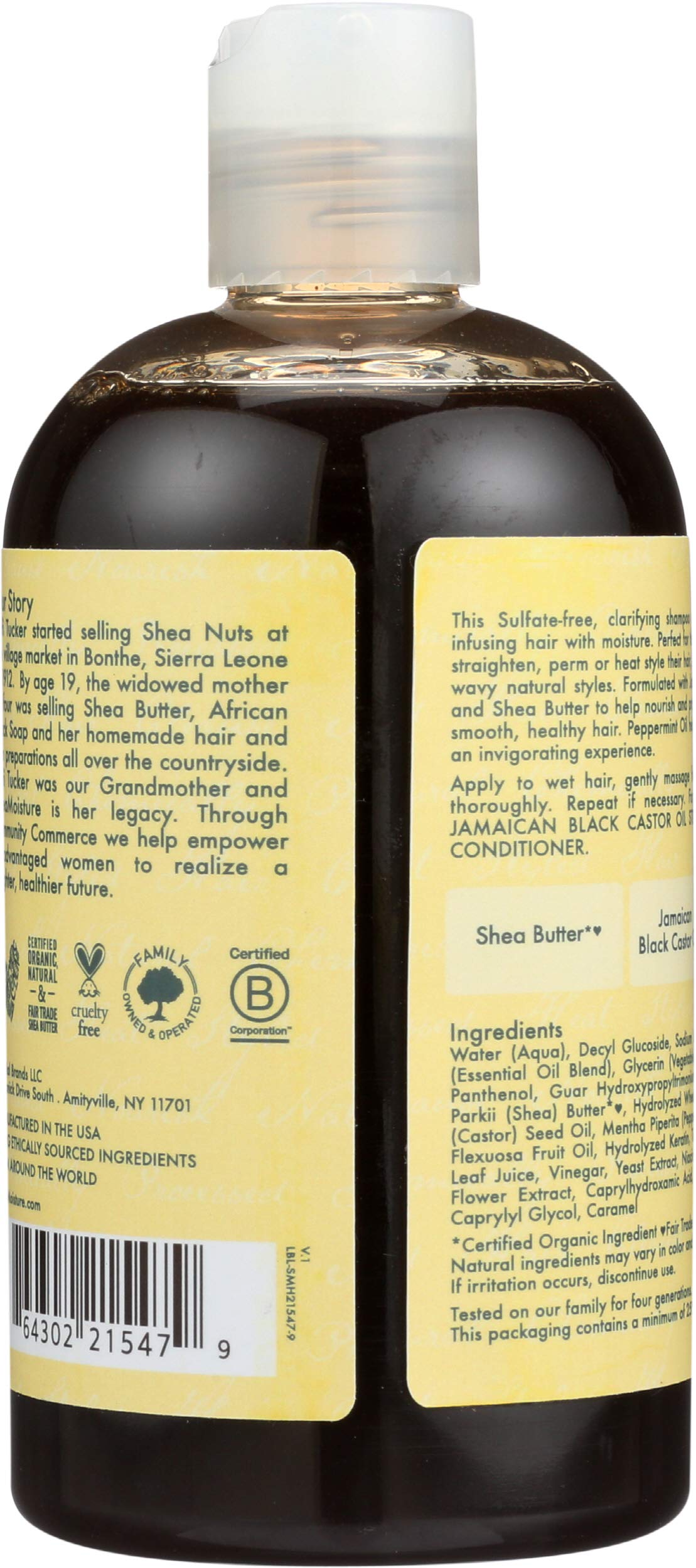 SheaMoisture Strengthen and Restore Shampoo, 13 FZ