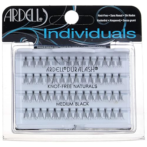 Ardell Duralash Naturals Individual Lashes - Medium Black (Pack of 4)