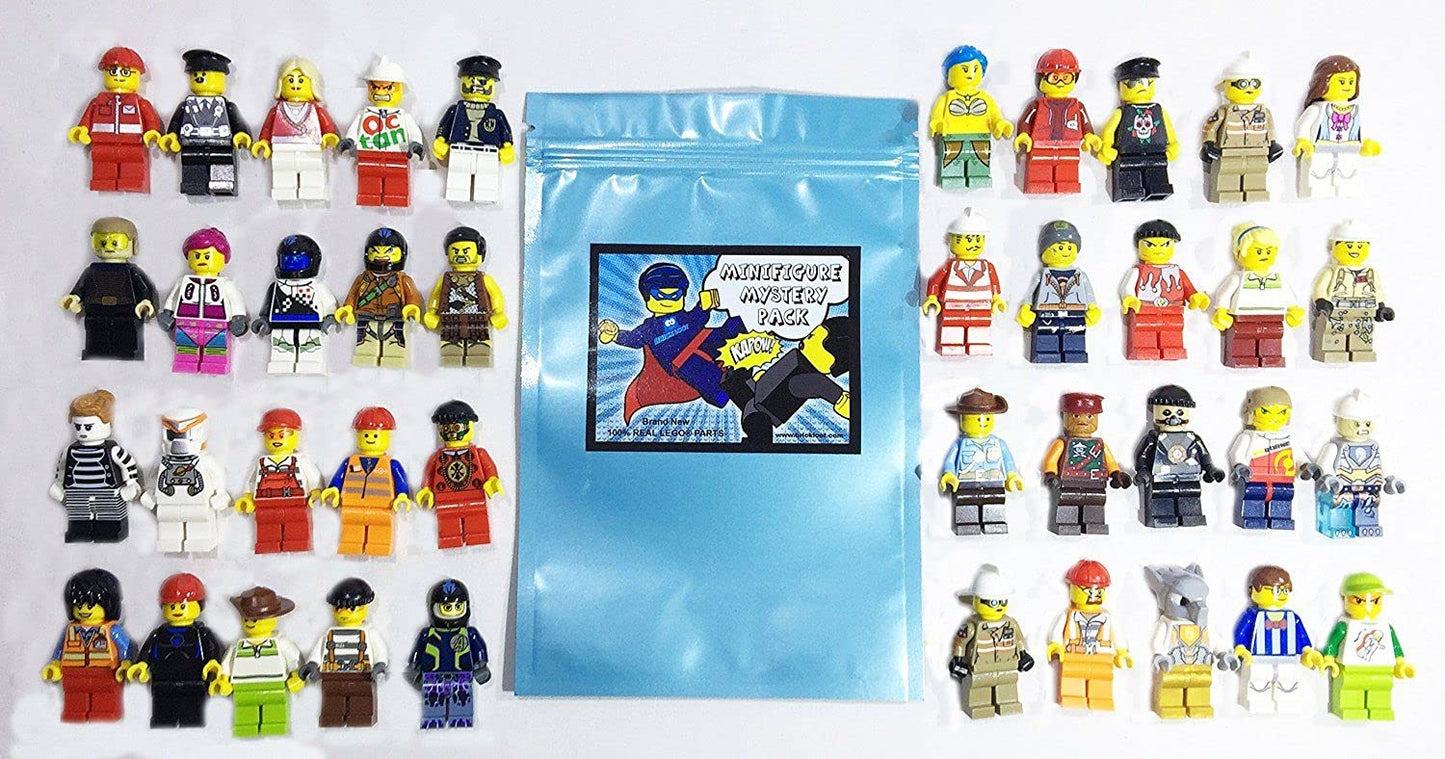 Pack of 10 Random Authentic Lego Figures (9443)