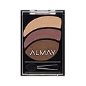 Almay Shadow Trio Palette, Longlasting Smoky Eyeshadow Makeup, Three Shades, Hypoallergenic, 020 Smoldering Embers, 0.19 oz