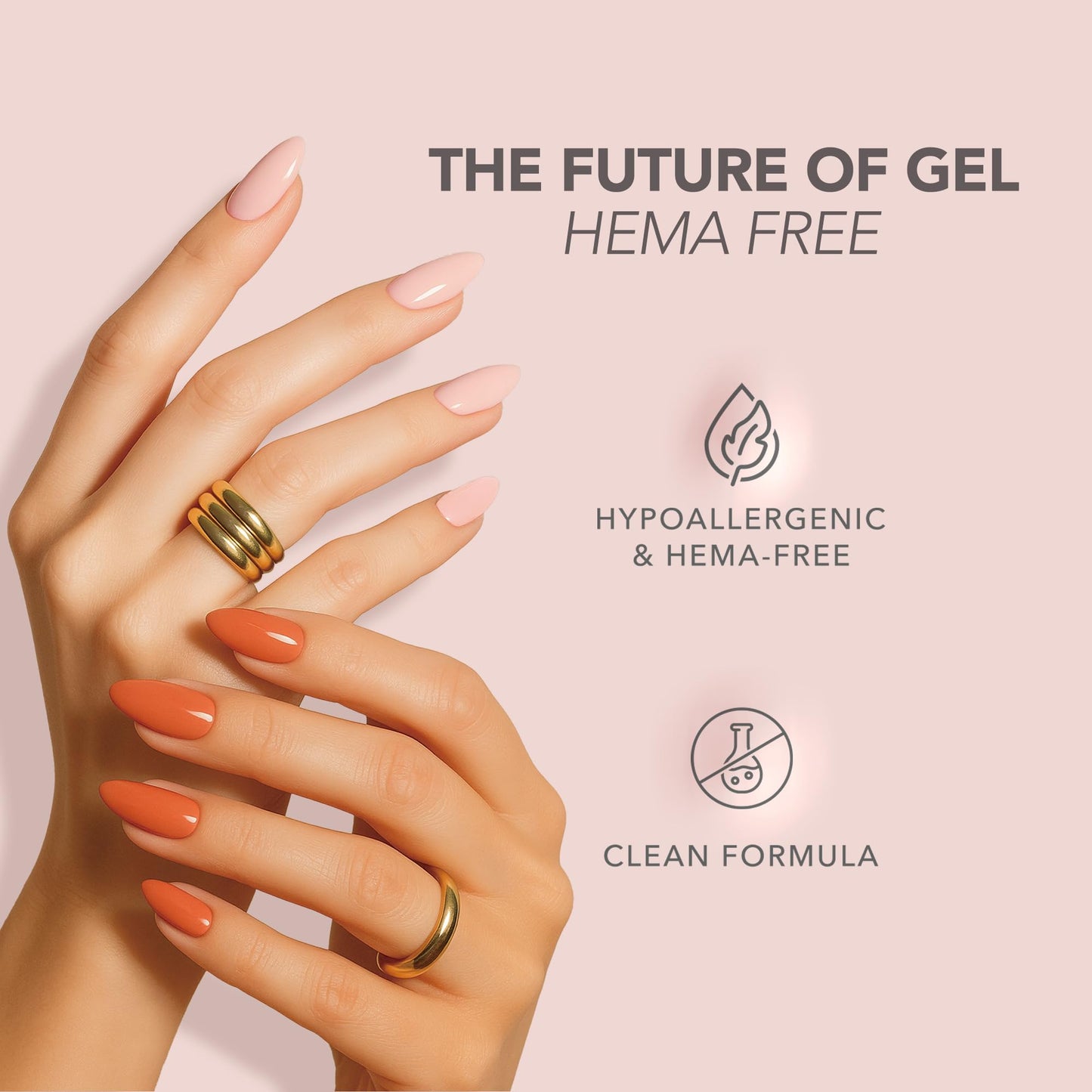 KIARA SKY Gel Pro HEMA-Free Gel Nail Polish | Full Coverage, 28+ Day Wear, Self-Leveling, UV/LED Soak-Off, 0.5 fl oz | Make Your Mauve #107 Beauty & Personal Care KIARA SKY