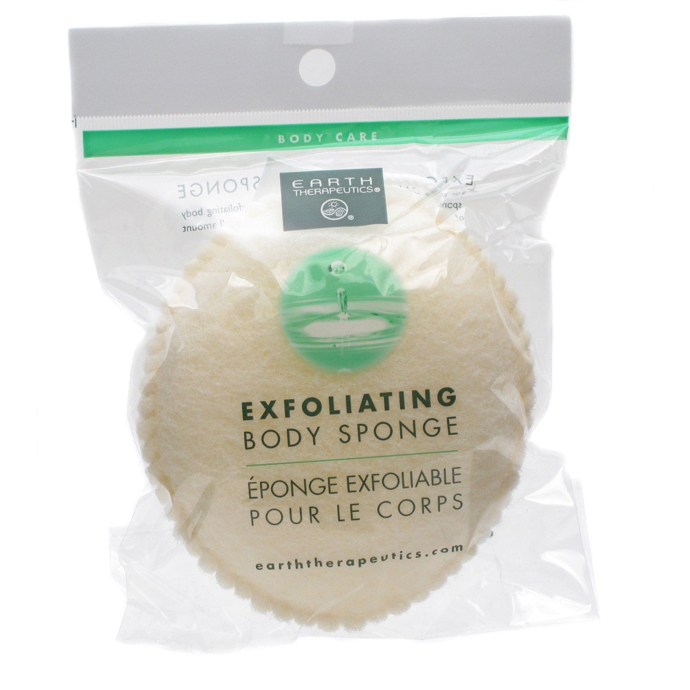 Earth Therapeutics Body Sponge, Exfoliating, 1 each (Pack of 4) Beauty and Personal Care Earth Therapeutics