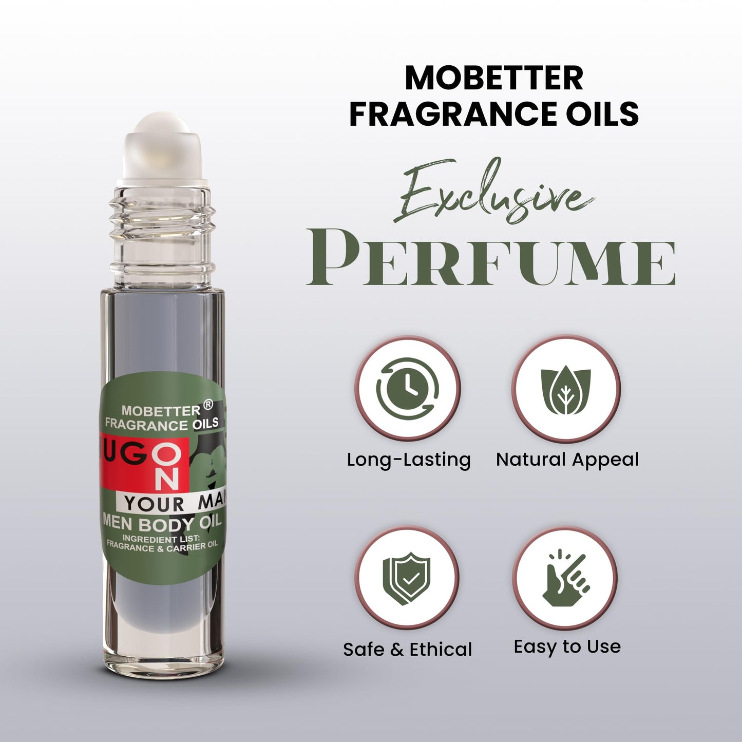 MOBETTER FRAGRANCE OILS Hug On Your Man Men Perfume Body Oil