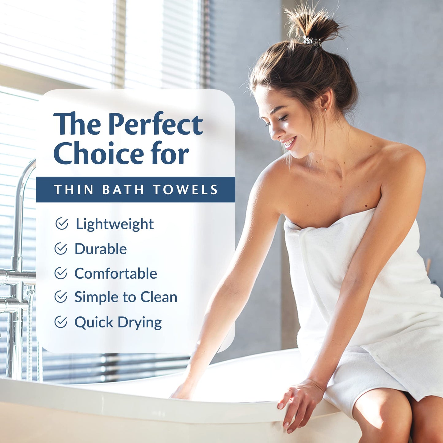 Groko Textiles Small and Lightweight Cotton Towels Assorted Pastel Mix 24 x 40 inches Towels (6) Perfect Size for Hair Drying and Small Children