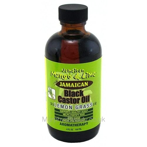 Jamaican Mango & Lime Black Castor Oil (Lemon Grass) 4oz
