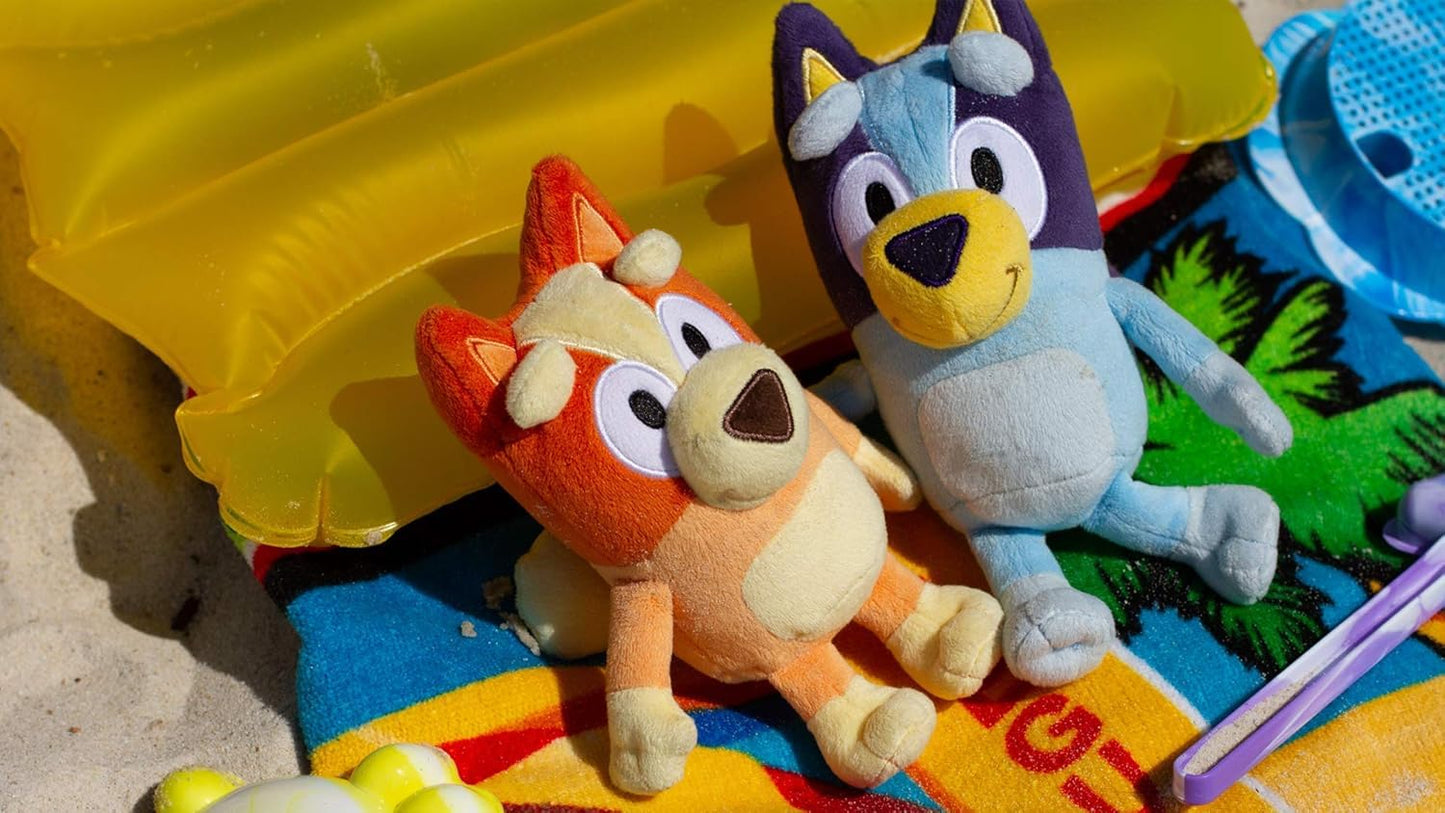 Bluey & Bingo Small Plush Bundle - 2 Pack Soft Stuffed Animals for Kids, Perfect Size for Little Hands, Cuddly Travel Toys, Embroidered Faces, Gift…