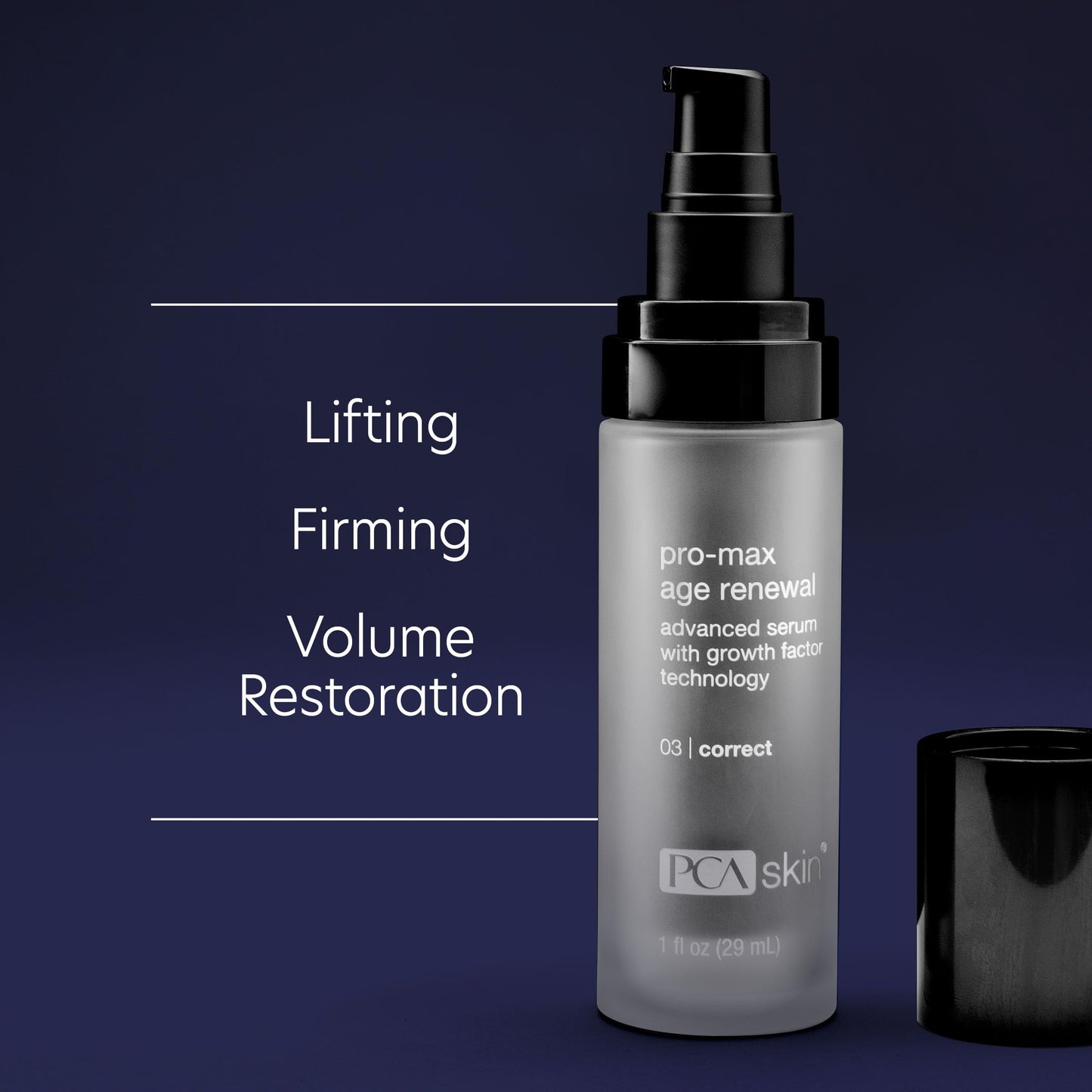 PCA SKIN Pro Max Age Renewal Anti Aging Serum, Anti Aging Face Serum for Reducing Wrinkles and Sagging Skin, Helps Lift and Firm Skin on Face
