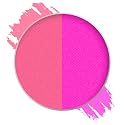 Mehron Paradise FX UV Neon Glow - Intergalactic - Neon Pink/Coral UV 0.25 oz | Pro Water-Activated Shimmer Paint for Raves, Costumes, SFX, Halloween
