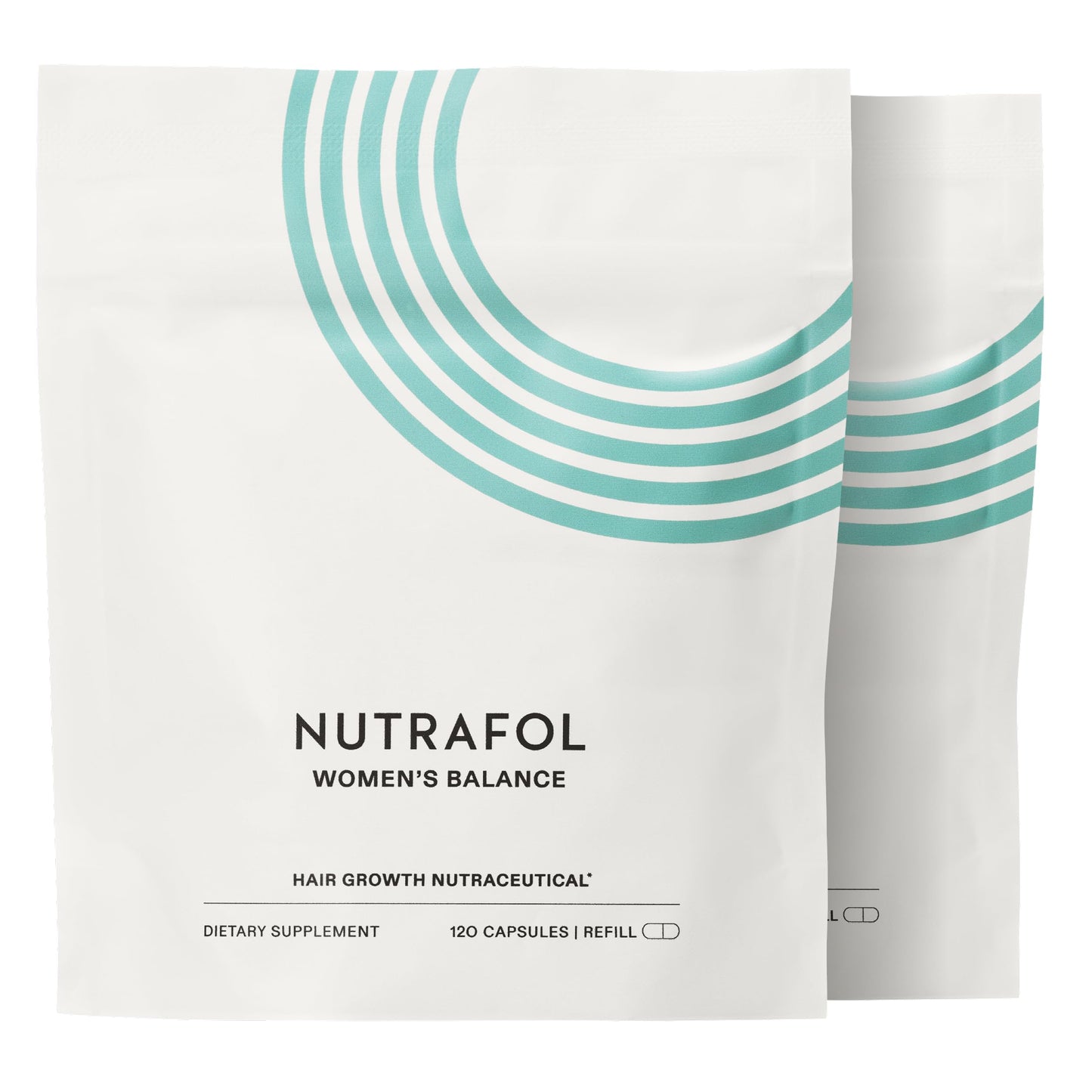 Nutrafol Women's Balance Hair Growth Supplements, for Ages 45+, Clinically Proven for Visibly Thicker Hair and Scalp Coverage, Dermatologist Beauty and Personal Care Nutrafol Default Title