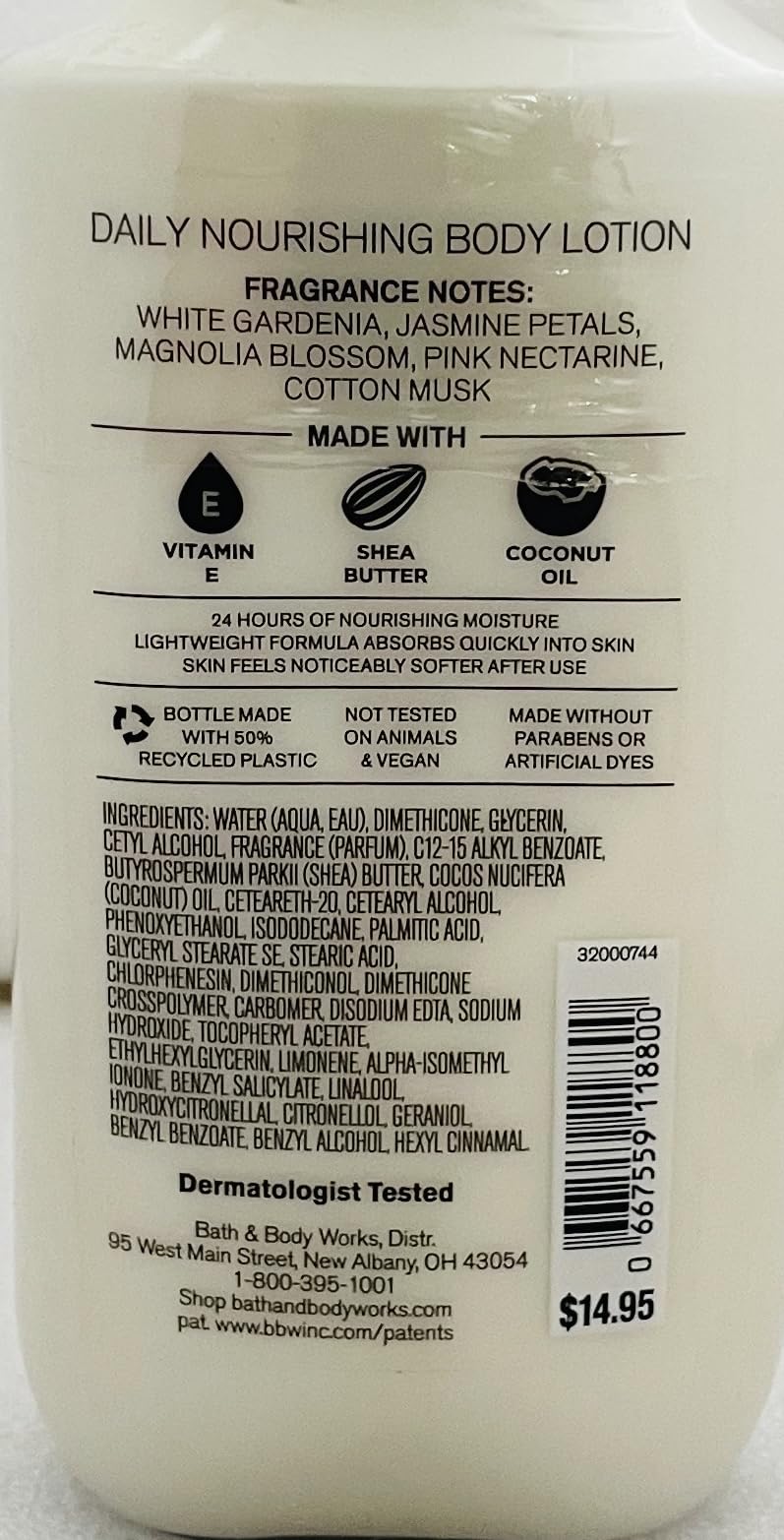 Bath and Body Works Hello Beautiful Lotion 8 Ounce Shea and Vitamin E